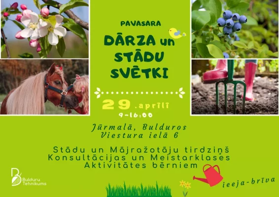 PAVASARA DĀRZA UN STĀDU SVĒTKI