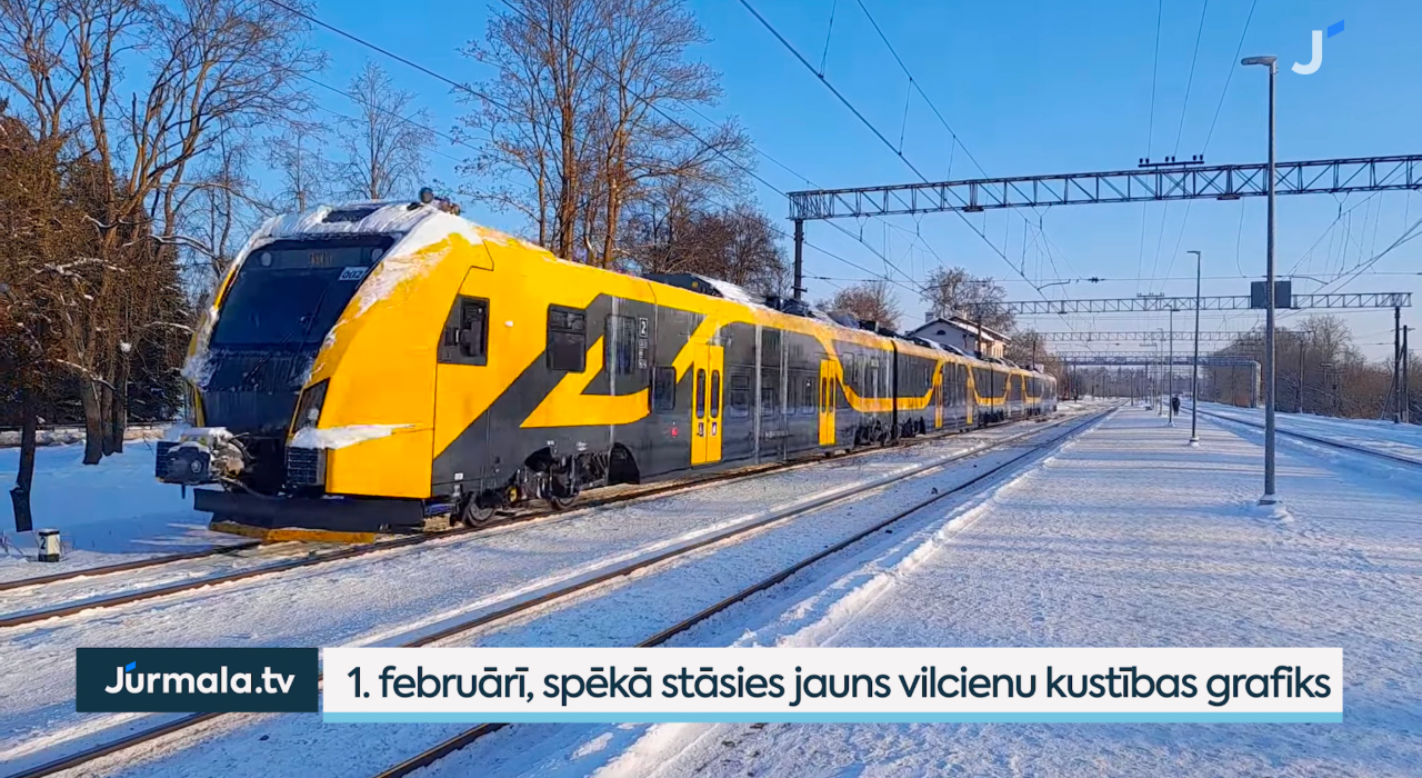 Februārī stāsies spēkā jauns vilcienu kustības grafiks